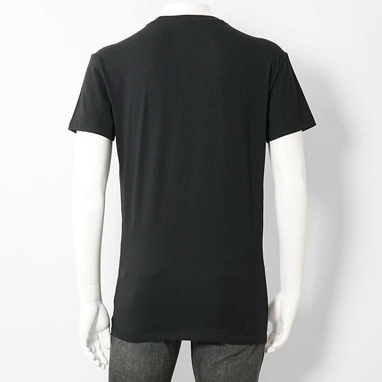 【SUMMER FINAL SALE】 EMPORIO ARMANI UNDERWEAR ライン メンズ Tシャツ EM000375 AF18890 BLACK ブラック UC001