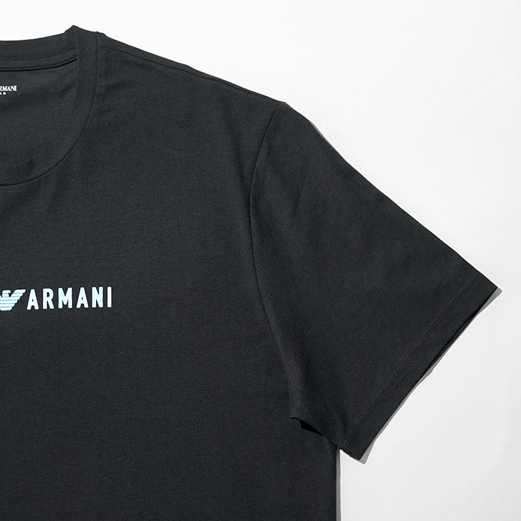 【SUMMER FINAL SALE】 EMPORIO ARMANI UNDERWEAR ライン メンズ Tシャツ EM000377 AF19055 2カラー