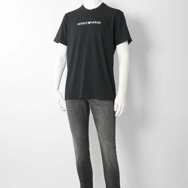 【SUMMER FINAL SALE】 EMPORIO ARMANI UNDERWEAR ライン メンズ Tシャツ EM000377 AF19055 2カラー