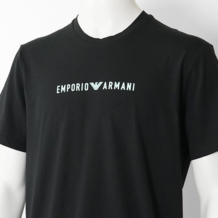 【SUMMER FINAL SALE】 EMPORIO ARMANI UNDERWEAR ライン メンズ Tシャツ EM000377 AF19055 2カラー