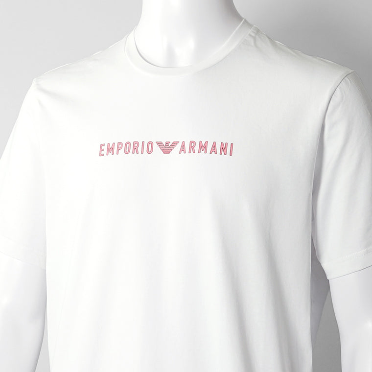 【SUMMER FINAL SALE】 EMPORIO ARMANI UNDERWEAR ライン メンズ Tシャツ EM000377 AF19055 2カラー