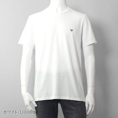 【SUMMER FINAL SALE】 EMPORIO ARMANI UNDERWEAR ライン メンズ Tシャツ EM000384 AF20669 2カラー