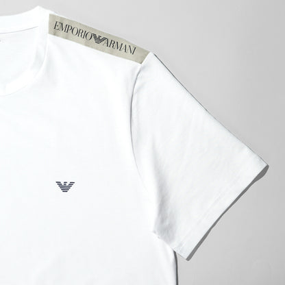 【SUMMER FINAL SALE】 EMPORIO ARMANI UNDERWEAR ライン メンズ Tシャツ EM000384 AF20669 2カラー
