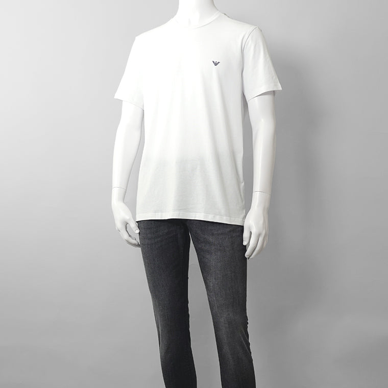 【SUMMER FINAL SALE】 EMPORIO ARMANI UNDERWEAR ライン メンズ Tシャツ EM000384 AF20669 2カラー