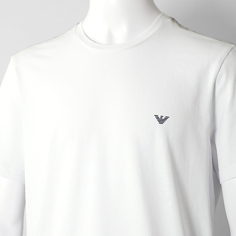 【SUMMER FINAL SALE】 EMPORIO ARMANI UNDERWEAR ライン メンズ Tシャツ EM000384 AF20669 2カラー