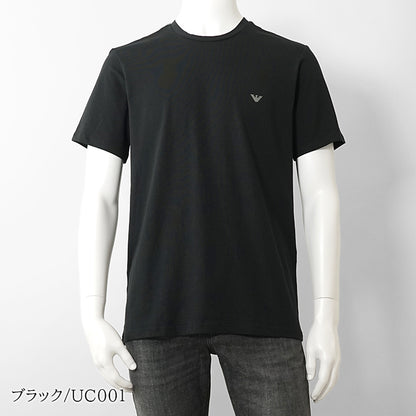 【SUMMER FINAL SALE】 EMPORIO ARMANI UNDERWEAR ライン メンズ Tシャツ EM000384 AF20669 2カラー