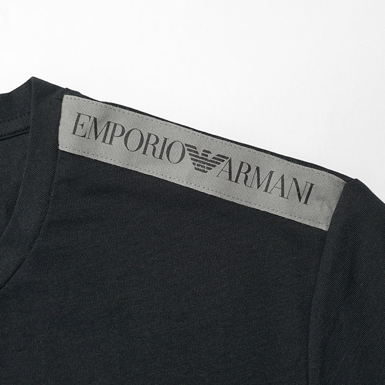 【SUMMER FINAL SALE】 EMPORIO ARMANI UNDERWEAR ライン メンズ Tシャツ EM000384 AF20669 2カラー