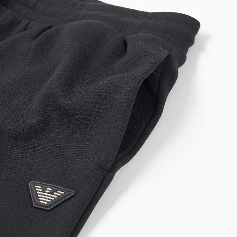【SUMMER FINAL SALE】 EMPORIO ARMANI UNDERWEAR ライン メンズ スウェットパンツ EM000500 AF19060 BLACK ブラック UC001