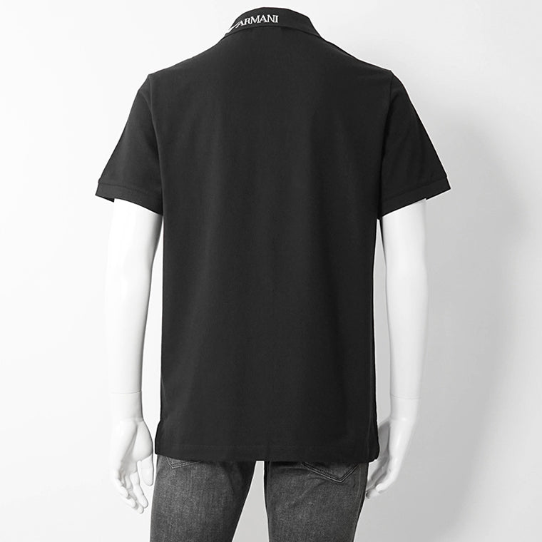 【SUMMER FINAL SALE】 EMPORIO ARMANI SWIMWEAR ライン メンズ ポロシャツ EM000571 AF20425 2カラー