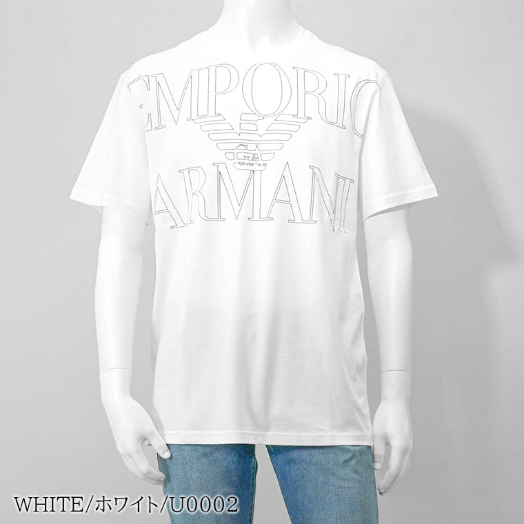 【SUMMER FINAL SALE】 EMPORIO ARMANI SWIMWEARライン メンズ Tシャツ EM000574 AF12326 2カラー
