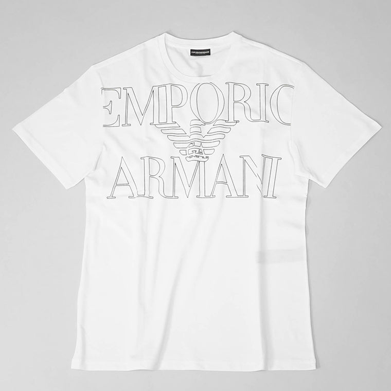 【SUMMER FINAL SALE】 EMPORIO ARMANI SWIMWEARライン メンズ Tシャツ EM000574 AF12326 2カラー