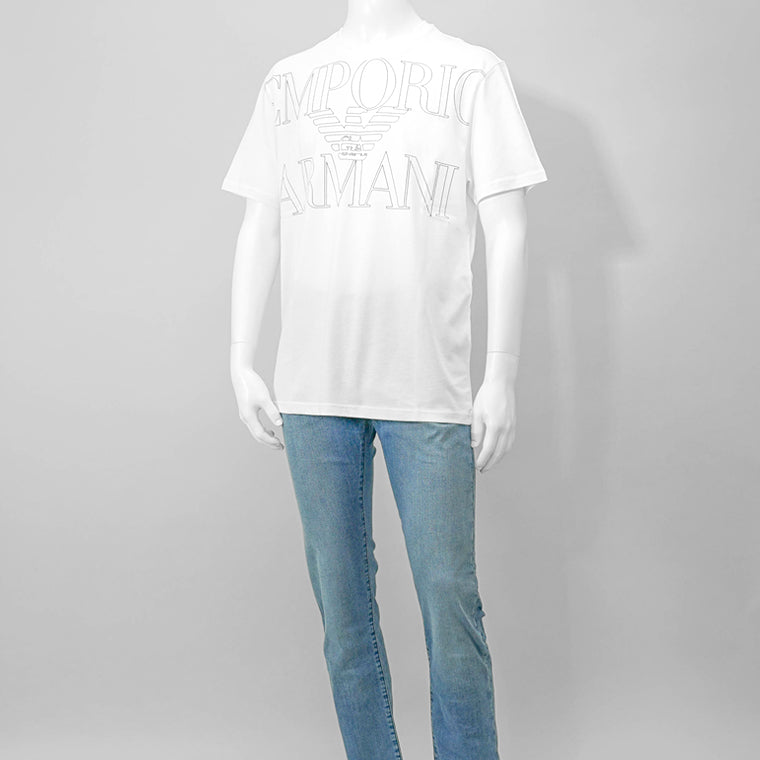 【SUMMER FINAL SALE】 EMPORIO ARMANI SWIMWEARライン メンズ Tシャツ EM000574 AF12326 2カラー