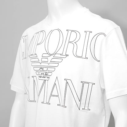 【SUMMER FINAL SALE】 EMPORIO ARMANI SWIMWEARライン メンズ Tシャツ EM000574 AF12326 2カラー