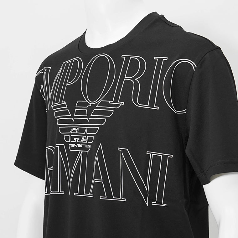 【SUMMER FINAL SALE】 EMPORIO ARMANI SWIMWEARライン メンズ Tシャツ EM000574 AF12326 2カラー