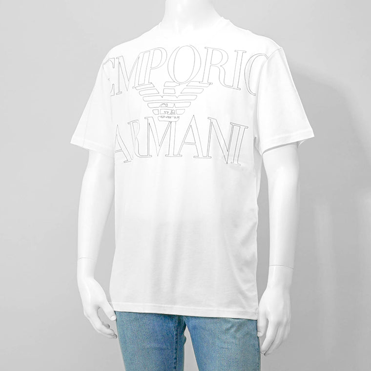 【SUMMER FINAL SALE】 EMPORIO ARMANI SWIMWEARライン メンズ Tシャツ EM000574 AF12326 2カラー