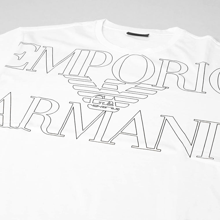【SUMMER FINAL SALE】 EMPORIO ARMANI SWIMWEARライン メンズ Tシャツ EM000574 AF12326 2カラー