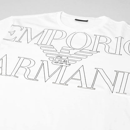 【SUMMER FINAL SALE】 EMPORIO ARMANI SWIMWEARライン メンズ Tシャツ EM000574 AF12326 2カラー