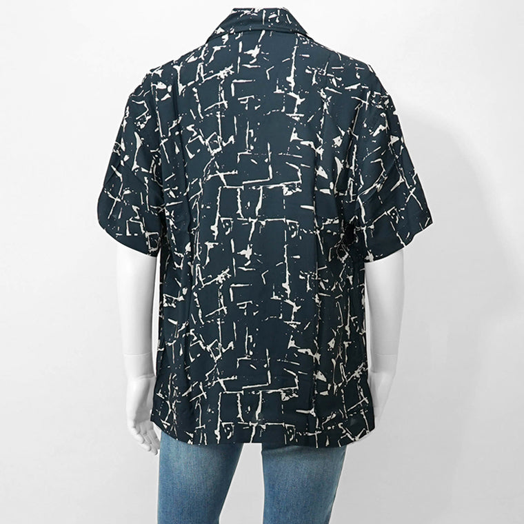 【SUMMER FINAL SALE】 EMPORIO ARMANI SWIMWEAR ライン メンズ 半袖シャツ EM000593 AF12351 2カラー