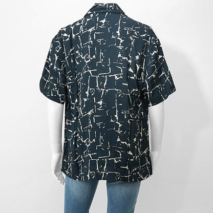 【SUMMER FINAL SALE】 EMPORIO ARMANI SWIMWEAR ライン メンズ 半袖シャツ EM000593 AF12351 2カラー