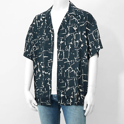 【SUMMER FINAL SALE】 EMPORIO ARMANI SWIMWEAR ライン メンズ 半袖シャツ EM000593 AF12351 2カラー