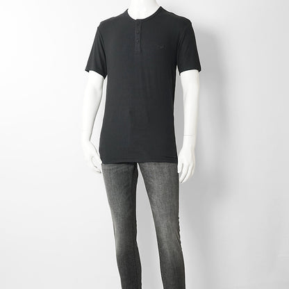 【SUMMER FINAL SALE】 EMPORIO ARMANI UNDERWEAR ライン メンズ ヘンリーネックTシャツ EM000623 AF18892 2カラー