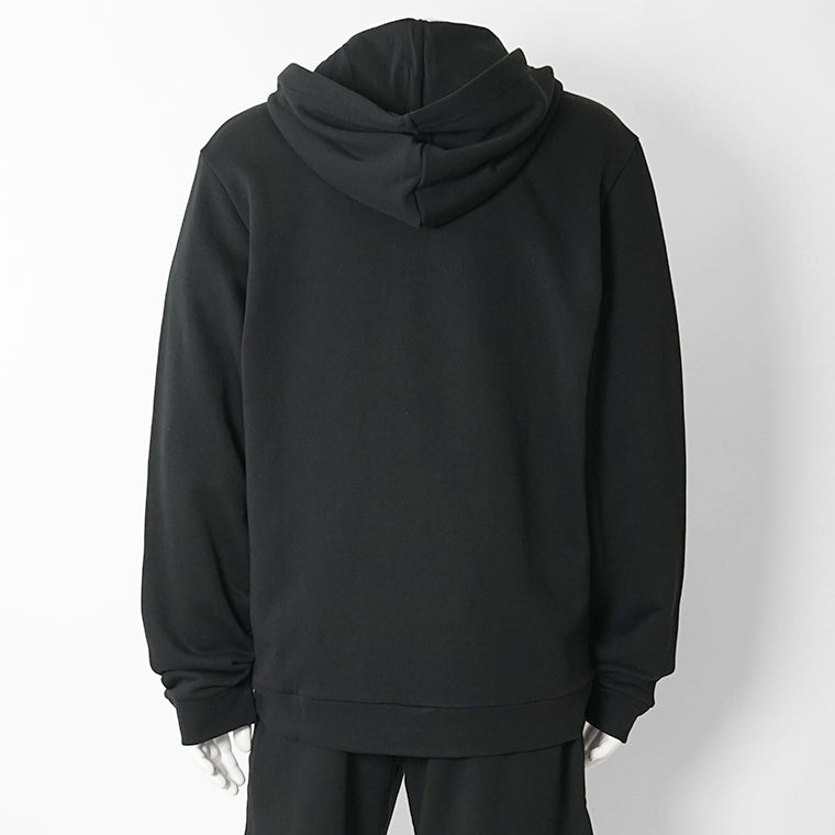 【SUMMER FINAL SALE】 EMPORIO ARMANI UNDERWEAR ライン メンズ ジップアップパーカー EM000653 AF19060 BLACK ブラック UC001