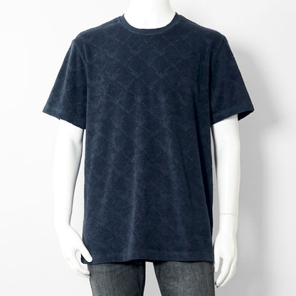 【SUMMER FINAL SALE】 EMPORIO ARMANI SWIMWEAR ライン メンズ Tシャツ EM000692 AF20449 EAGLE LINES ARMANI BLUE ネイビーブルー FB058