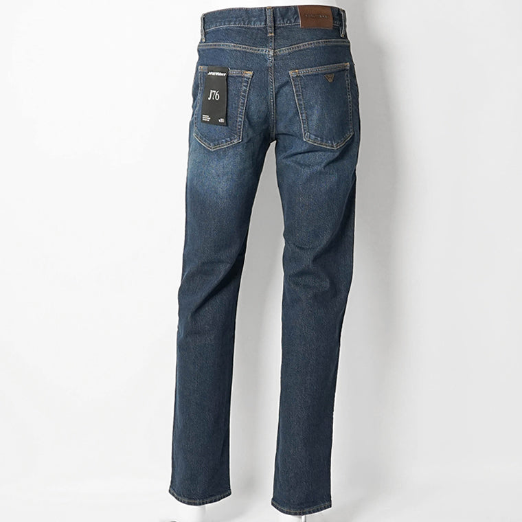 EMPORIO ARMANI メンズ ジーンズ EM000763 AF14296 MEDIUM BLUE DENIM ウォッシュブルー MB002