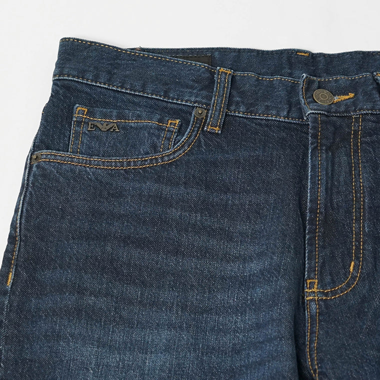 EMPORIO ARMANI メンズ ジーンズ EM000763 AF14296 MEDIUM BLUE DENIM ウォッシュブルー MB002