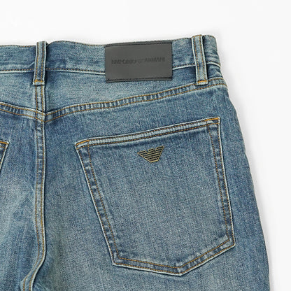 EMPORIO ARMANI メンズ ジーンズ EM000763 AF17486 LIGHT BLUE DENIM ウォッシュライトブルー MB003