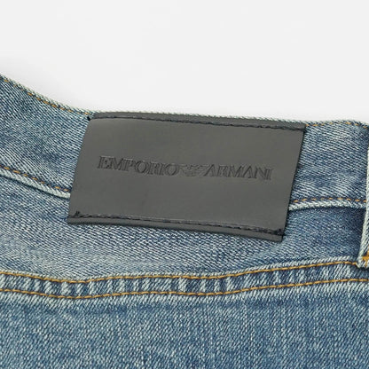 EMPORIO ARMANI メンズ ジーンズ EM000763 AF17486 LIGHT BLUE DENIM ウォッシュライトブルー MB003