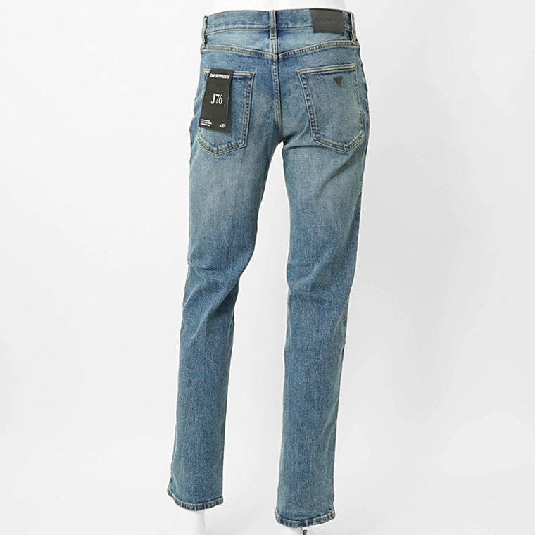 EMPORIO ARMANI メンズ ジーンズ EM000763 AF17486 LIGHT BLUE DENIM ウォッシュライトブルー MB003