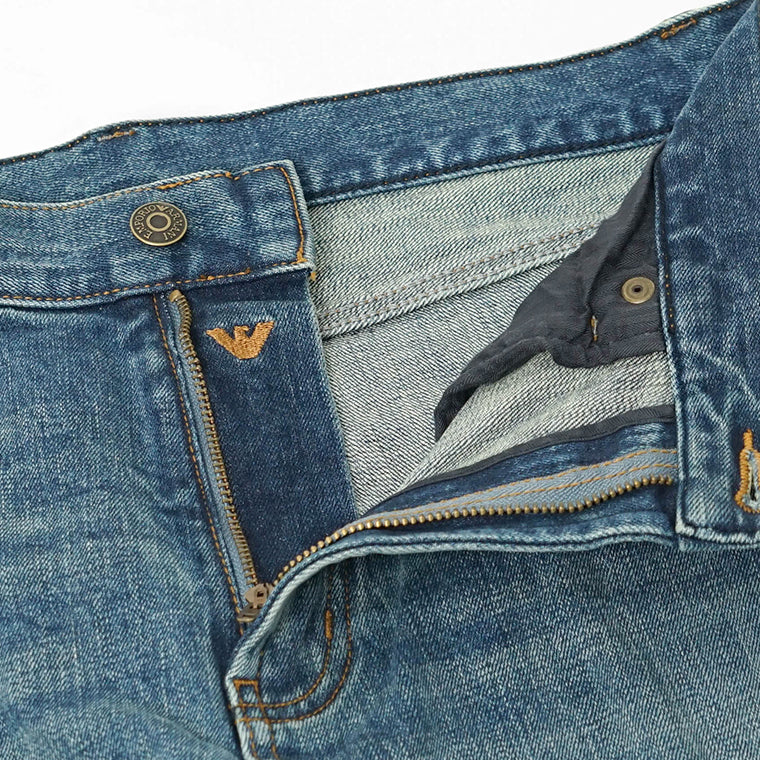 EMPORIO ARMANI メンズ ジーンズ EM000763 AF17486 LIGHT BLUE DENIM ウォッシュライトブルー MB003