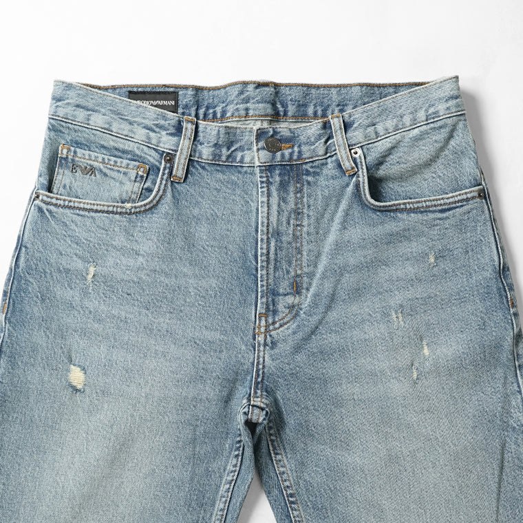 EMPORIO ARMANI メンズ ジーンズ EM000763 AF25398 LIGHT BLUE DENIM ライトブルー MB003