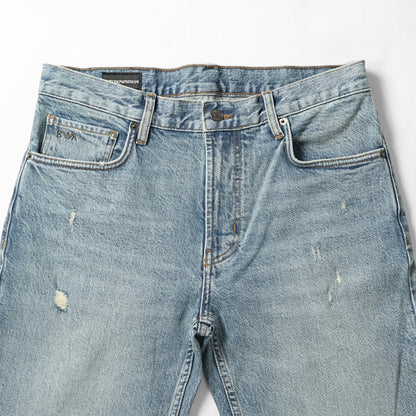 EMPORIO ARMANI メンズ ジーンズ EM000763 AF25398 LIGHT BLUE DENIM ライトブルー MB003