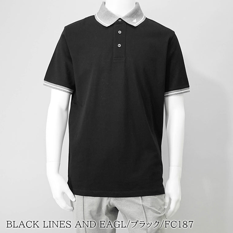 EMPORIO ARMANI メンズ ポロシャツ EM000852 AF12955 2カラー