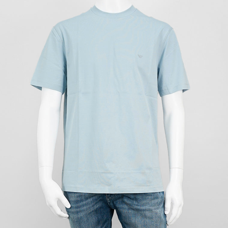 EMPORIO ARMANI メンズ Tシャツ EM000983 AF13669 PEARL BLUE ブルー U9275