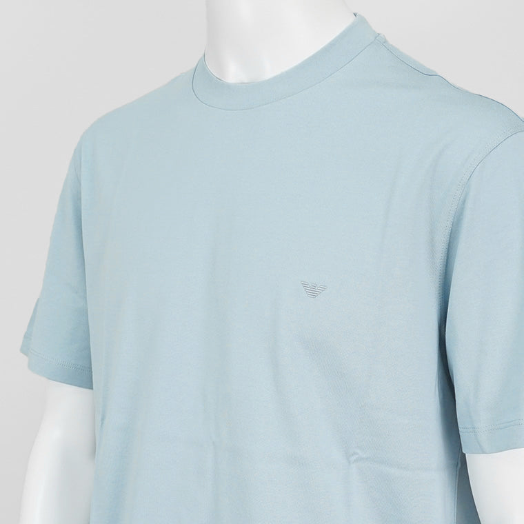EMPORIO ARMANI メンズ Tシャツ EM000983 AF13669 PEARL BLUE ブルー U9275