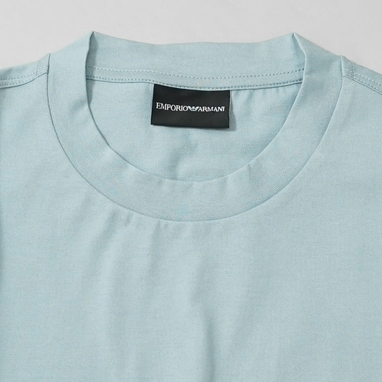 EMPORIO ARMANI メンズ Tシャツ EM000983 AF13669 PEARL BLUE ブルー U9275