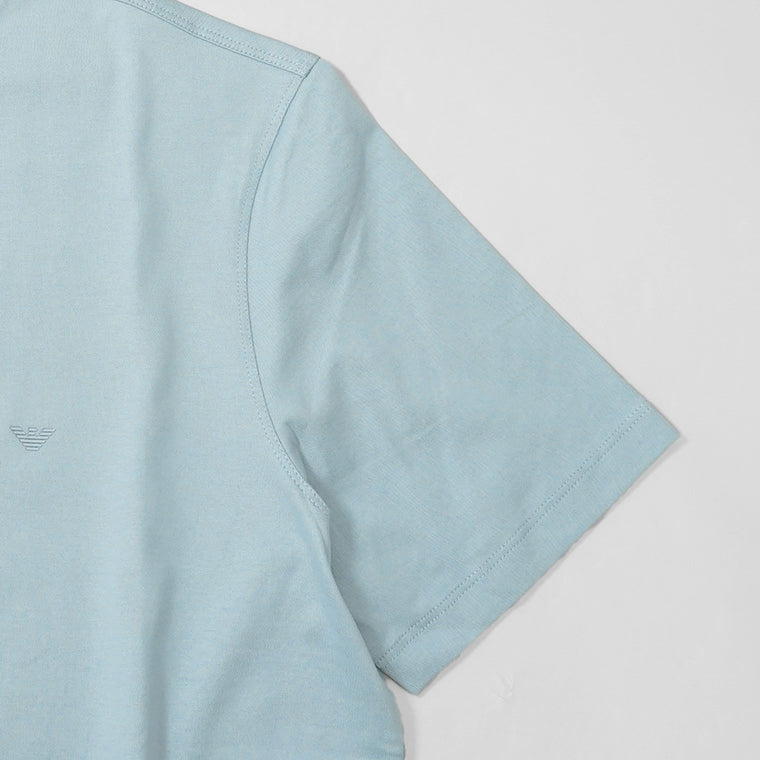 EMPORIO ARMANI メンズ Tシャツ EM000983 AF13669 PEARL BLUE ブルー U9275