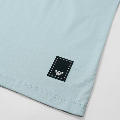 EMPORIO ARMANI メンズ Tシャツ EM000983 AF13669 PEARL BLUE ブルー U9275