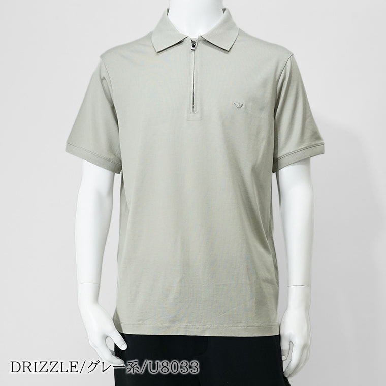 【SUMMER FINAL SALE】 EMPORIO ARMANI メンズ ポロシャツ EM001082 AF10017 2カラー