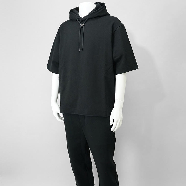 【SUMMER FINAL SALE】 EMPORIO ARMANI メンズ 半袖パーカー EM001132 AF13488 2カラー