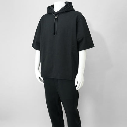 【SUMMER FINAL SALE】 EMPORIO ARMANI メンズ 半袖パーカー EM001132 AF13488 2カラー