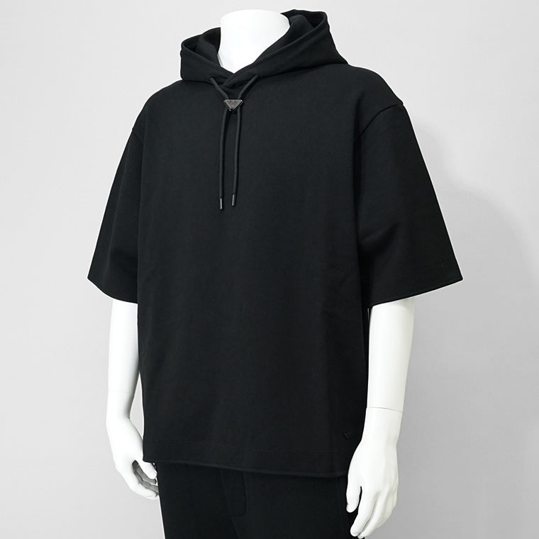 【SUMMER FINAL SALE】 EMPORIO ARMANI メンズ 半袖パーカー EM001132 AF13488 2カラー