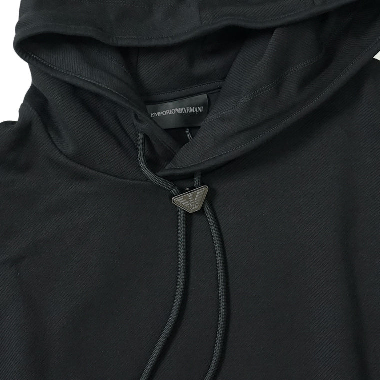 【SUMMER FINAL SALE】 EMPORIO ARMANI メンズ 半袖パーカー EM001132 AF13488 2カラー