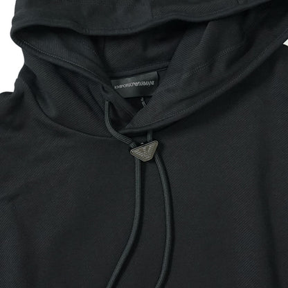 【SUMMER FINAL SALE】 EMPORIO ARMANI メンズ 半袖パーカー EM001132 AF13488 2カラー