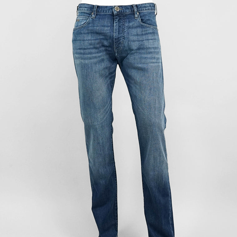 EMPORIO ARMANI メンズ ジーンズ EM001370 AF14116 MEDIUM BLUE DENIM ウォッシュブルー MB002