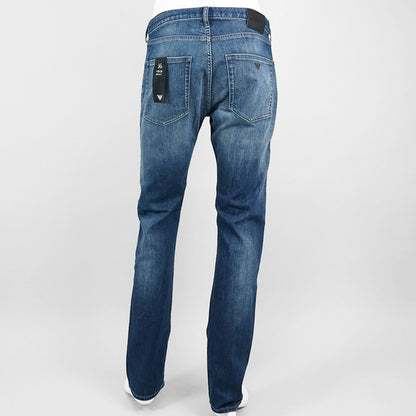 EMPORIO ARMANI メンズ ジーンズ EM001370 AF14116 MEDIUM BLUE DENIM ウォッシュブルー MB002