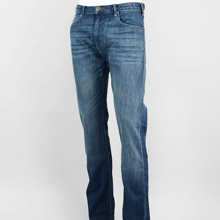 EMPORIO ARMANI メンズ ジーンズ EM001370 AF14116 MEDIUM BLUE DENIM ウォッシュブルー MB002
